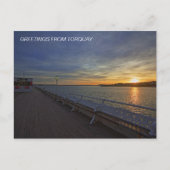 Princess Pier bij Sunset Briefkaart (Voorkant)