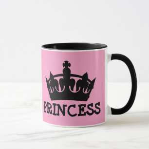 PRINCESS PINK COFFEE MUGS MOK