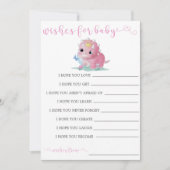 Princess Pink Dinosaur Peony wenst Baby (Voorkant)