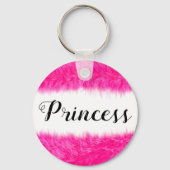 "Princess Pink Fluff" Sleutelhanger (Voorkant)