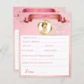 Princess Pink Gold Advice Predictions Games (Voorkant / Achterkant)