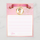 Princess Pink Gold Advice Predictions Games (Achterkant)