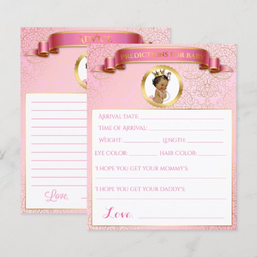 Princess Pink Gold African American Games (Voorkant / Achterkant)