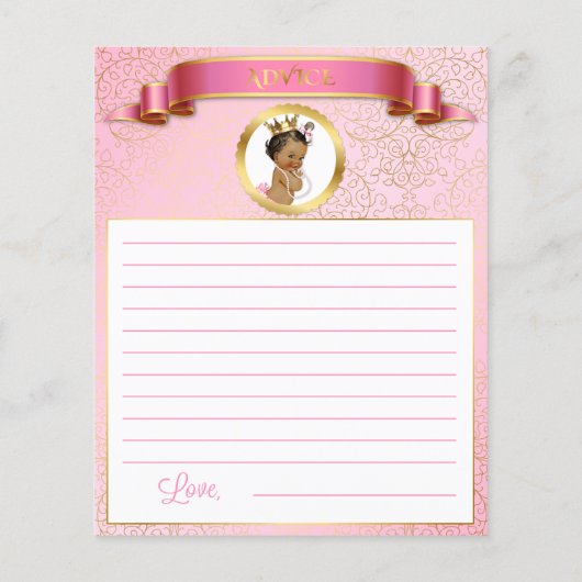 Princess Pink Gold African American Games (Achterkant)