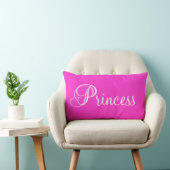 Princess Pink Throw Personalized Pillow Kussen (Stoel)
