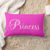 Princess Pink Throw Personalized Pillow Kussen (Deken)