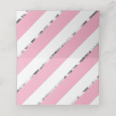 Princess Place Cards, Eten Kaarten, Faux Gold Plaatskaartje (Binnenkant ongevouwen)