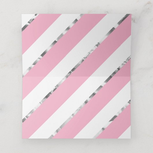 Princess Place Cards, Eten Kaarten, Faux Gold Plaatskaartje (Binnenkant ongevouwen)