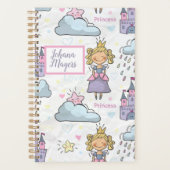 Princess planner Princess castle girl notebook (Voorkant)