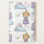 Princess planner Princess castle girl notebook (Achterkant)