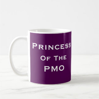 Princess PMO Woman Project Manager Funny Name Koffiemok