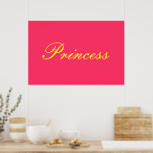 Princess Poster (Keuken)