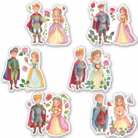 Princess & Princess Sticker (Voorkant)