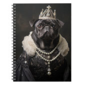 Princess Pug – Een koninklijk verhaal van schattig Notitieboek (Voorkant)