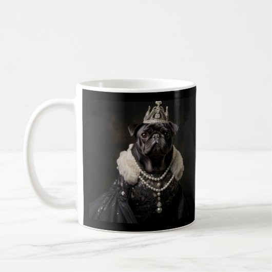 Princess Pug Koffiemok (Links)