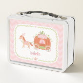 Princess Pumpkin Carriage Girl , gepersonaliseerd (Achterkant)