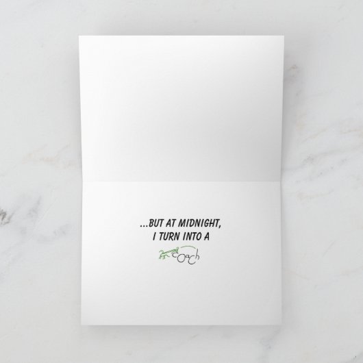 Princess Pumpkin Kaart (Binnen)