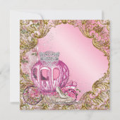 Princess Quinceañera Kaart (Achterkant)