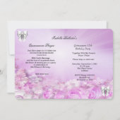 Princess Quinceanera Magical Paars Silver Kaart (Achterkant)