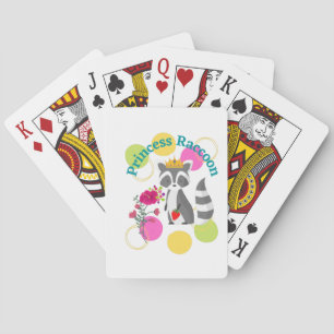 Princess Raccoon van Bella Pokerkaarten