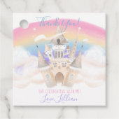 Princess Rainbow Dank u Label (Voorkant)