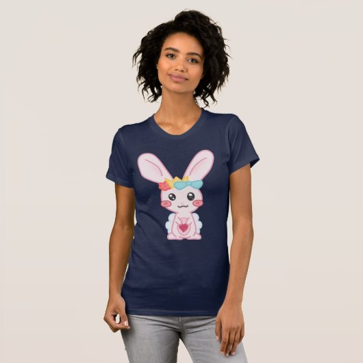 Princess Rainbow V-Neck T-shirt (Voorkant volledig)