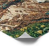 Princess Reading beroemd gemaakt door The Wolf Pet Poster (Hoek)