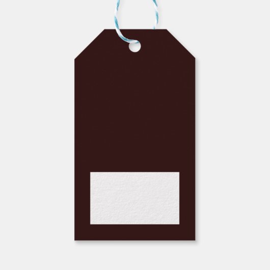 Princess Red Baby shower Cadeaulabel (Achterkant)