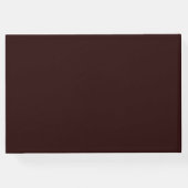 Princess Red Baby shower Gastenboek (Achterkant)