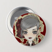 Princess Ren pin Ronde Button 7,6 Cm (Voorkant /achterkant)