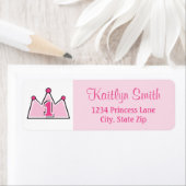 Princess Return Address Label (Insitu)