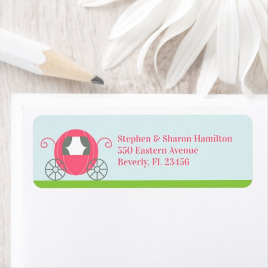 Princess Return Address Labels (Insitu)