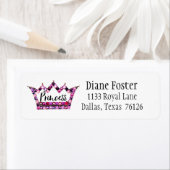 "Princess" Return Address Labels (Insitu)