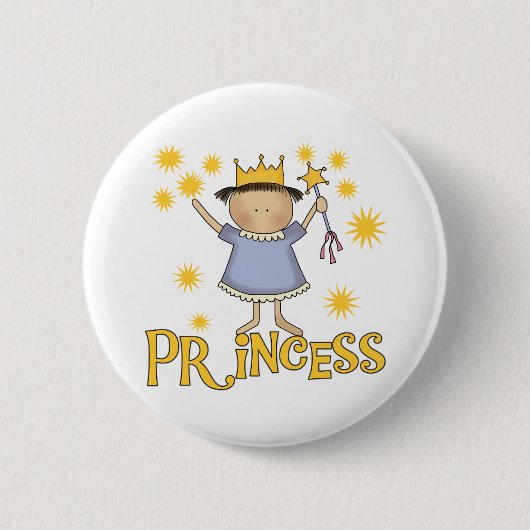 Princess Ronde Button 5,7 Cm (Voorkant)