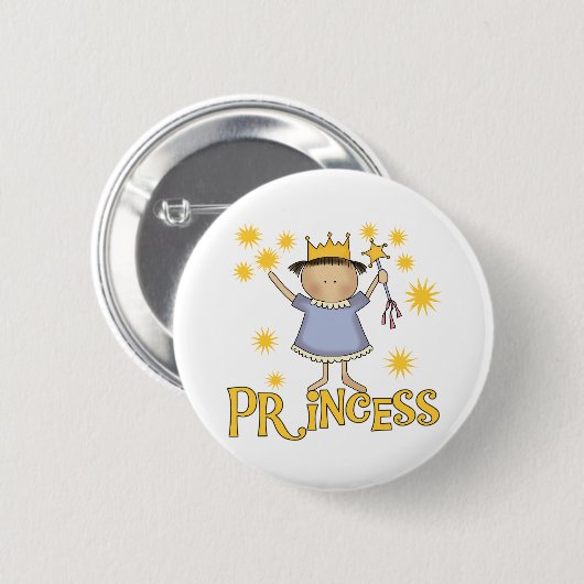 Princess Ronde Button 5,7 Cm (Voorkant /achterkant)