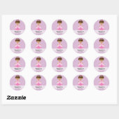 Princess Ronde Sticker (Vel)