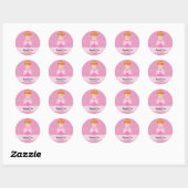 Princess Ronde Sticker (Vel)