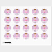 Princess Ronde Sticker (Vel)