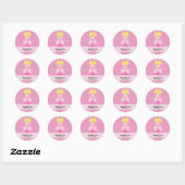 Princess Ronde Sticker (Vel)