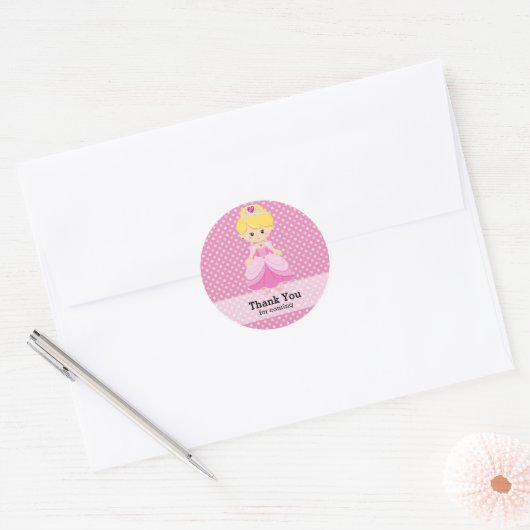 Princess Ronde Sticker (Envelop)