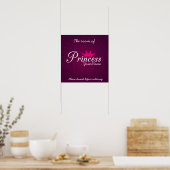 Princess Room Poster (Keuken)