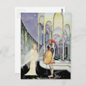 Princess Rosette en Soldier Briefkaart (Voorkant / Achterkant)