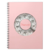 Princess Rotary Phone Notebook Notitieboek (Voorkant)