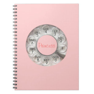 Princess Rotary Phone Notebook Notitieboek
