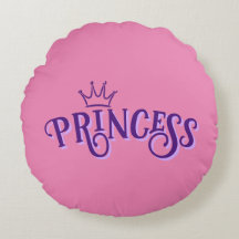 Princess Round Pillow