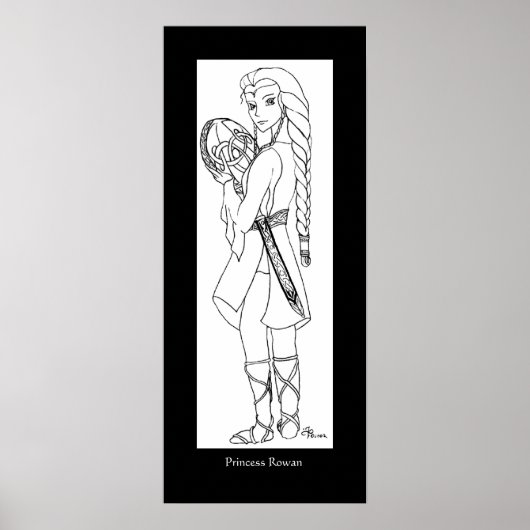 Princess Rowan Poster (Voorkant)