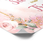 Princess Royal Castle 5th Birthday snoepjes Poster (Hoek)