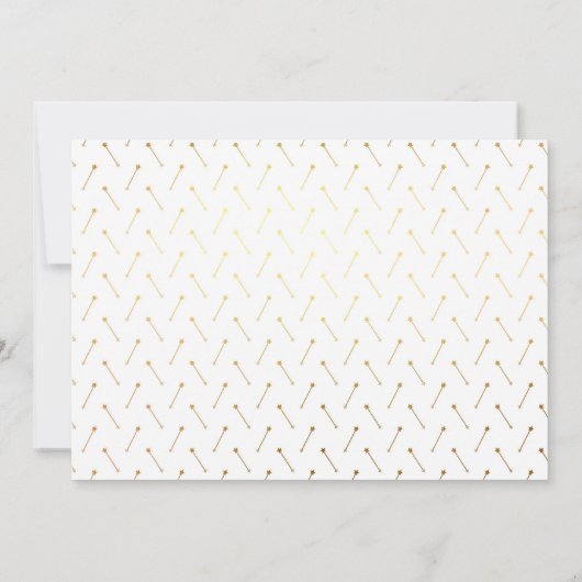 Princess Royal Gold Glitter Birthday Magic Unicorn Kaart (Achterkant)