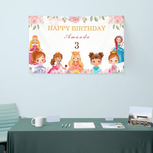 Princess Royal Happy Birthday 3rd Banners Tekenen (Beurs)
