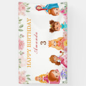 Princess Royal Happy Birthday 3rd Banners Tekenen (Verticaal)